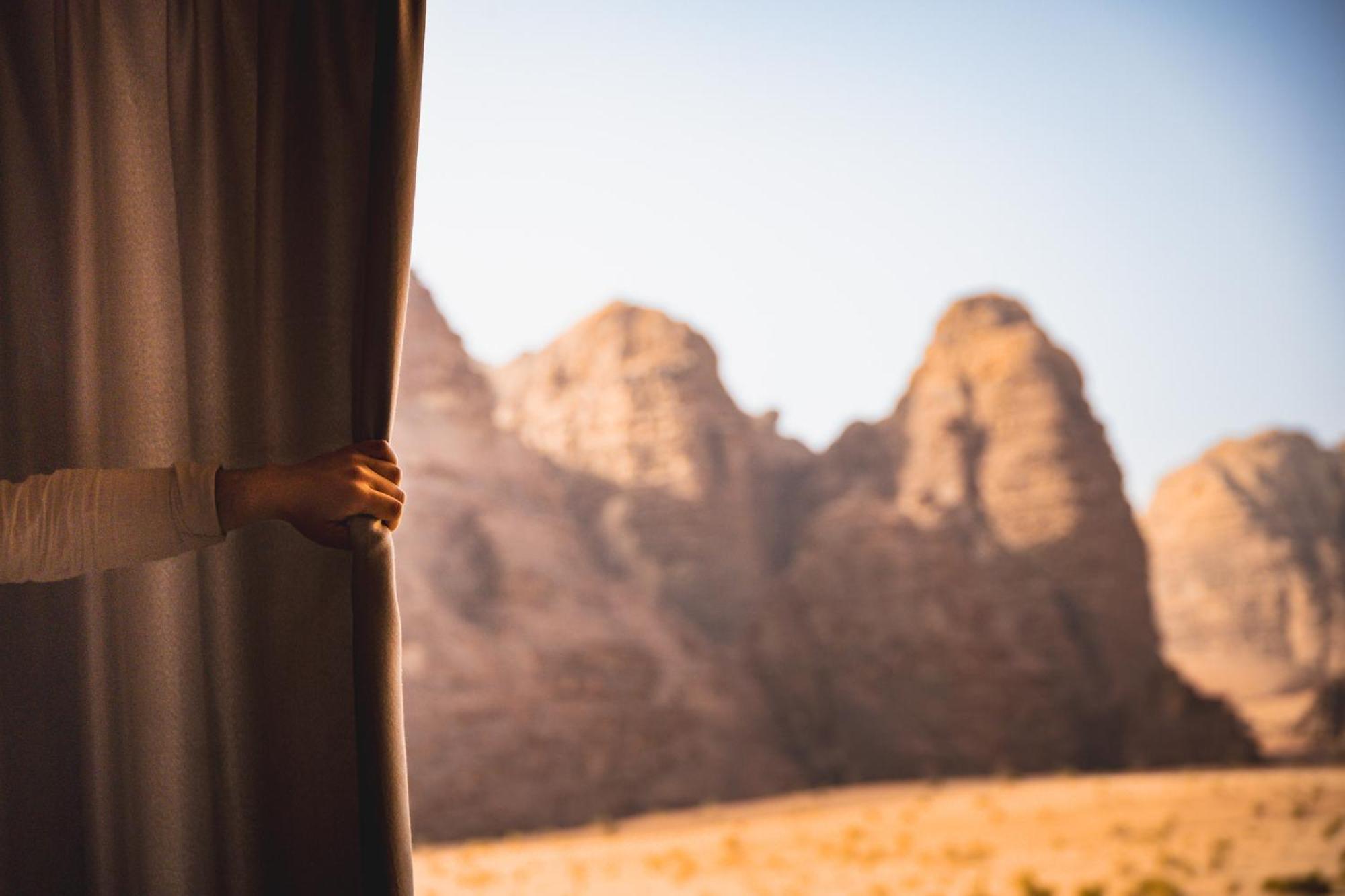 Wadi Rum Mirror Camp Exterior photo